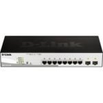 D-Link Web Smart DGS-1210-10MP - switch - 8 ports - smart