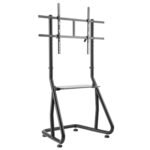 Tripp Lite Heavy-Duty Streamline Landscape Mobile Cart for 60" to 105" Flat-Panel Displays - cart - for flat panel / whiteboard - black