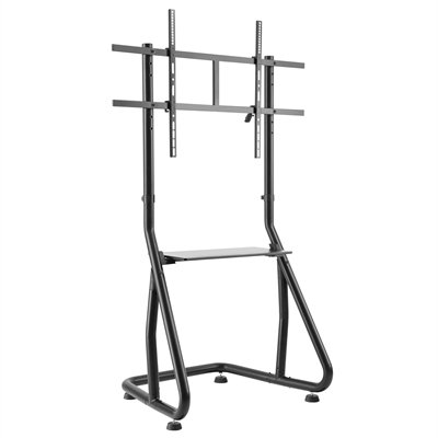 Tripp Lite Heavy-Duty Streamline Landscape Mobile Cart for 60" to 105" Flat-Panel Displays - cart - for flat panel / whiteboard - black