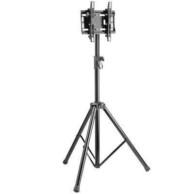 Tripp Lite Portable TV Monitor Digital Signage Stand Tripod 23-42in Display - stand - portable - for flat panel - black