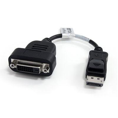 StarTech.com DisplayPort to DVI Adapter - Active DP 1.2 to DVI-D Adapter/Video Converter - 1080p