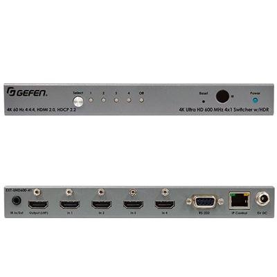 4K Ultra HD 600 MHz 4x1 Switch