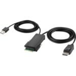 Belkin Secure Modular DP Single Head Console Cable - DisplayPort cable - DisplayPort - TAA Compliant - 6 ft