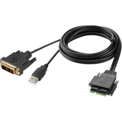 Belkin Secure Modular DVI Single Head Host Cable - USB / DVI cable - TAA Compliant - 6 ft