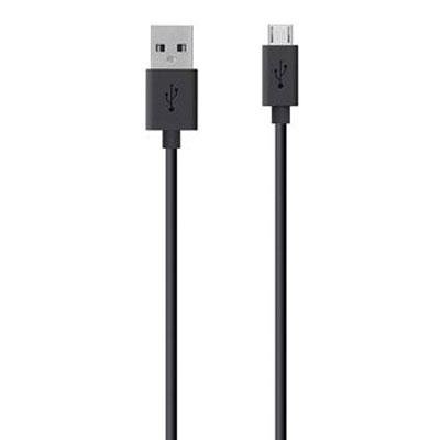 Belkin 4-Foot MIXIT Micro USB Cable (Black). Charge and sync your Samsung Galaxy devices quickly and safely, using just one cable. Simply plug the USB end directly into any USB port to stay connected while you're at home, at work, or on the road. Works with: Samsung Galaxy S III, Samsung Galaxy S II, Samsung Galaxy S, Samsung Galaxy Note II Smartphone, Samsung Galaxy Note Smartphone. The small, durable Micro-USB connector also works with most smartphones and tablets with a Micro-USB port, including Samsung, Kindle, HTC, Nokia, LG, Nexus and Motorola. The MiXiT UP Charge Sync Cable plugs into a
