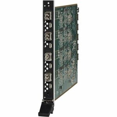 AMX Enova DGX DXLink 4K60 Fiber Output Board - expansion module - 10 Gigabit SFP+ x 4