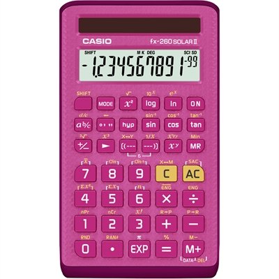 Solar Scientific Calc Pink