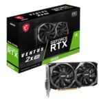 MSI GeForce RTX 3050 VENTUS 2X XS - graphics card - GF RTX 3050 - 8 GB