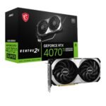 MSI GeForce RTX 4070 Ti SUPER 16G VENTUS 2X OC - graphics card - GeForce RTX 4070 Ti Super - 16 GB