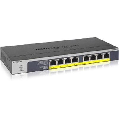 NETGEAR GS108PP - switch - 8 ports - rack-mountable
