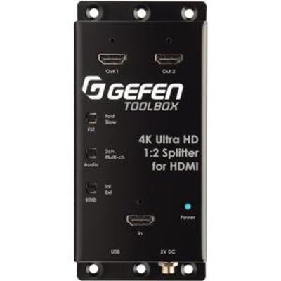 GefenToolBox 4K Ultra HD 1:2 Splitter for HDMI - video/audio splitter - 2 ports