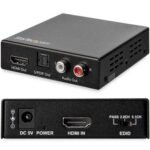 StarTech.com HDMI Audio Extractor 4K 60Hz - HDR - Toslink Optical Audio