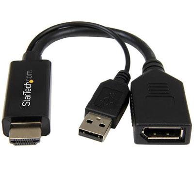 StarTech.com HDMI to DisplayPort Adapter - 4K 30Hz
