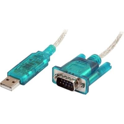 StarTech.com 3ft (91cm) 1-Port USB to RS232 DB9 Serial Adapter Cable - USB to Serial Adapter Cable