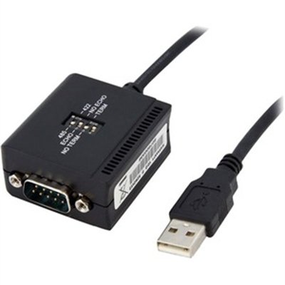 StarTech.com 6ft (1.8m) 1-Port RS422/485 USB Serial Cable Adapter with COM Retention - TAA