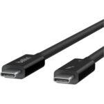 Belkin Thunderbolt 4 Active Cable - 2M/6.6ft - USB-C to USB-C - 100W - Black