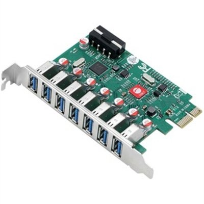 USB 3.0 7 Port PCIe Host Card