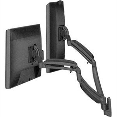 Chief Kontour Dynamic Dual Monitor Wall Mount - For Displays 10-30" - Black