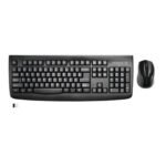 Kensington Pro Fit Low-Profile Desktop Set - keyboard and mouse set - black