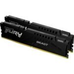 Kingston FURY Beast - DDR5 - kit - 16 GB: 2 x 8 GB - DIMM 288-pin - 5600 MHz / PC5-44800 - unbuffered