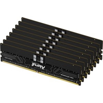 Kingston FURY Renegade Pro - DDR5 - kit - 128 GB: 8 x 16 GB - DIMM 288-pin - 5600 MHz / PC5-44800 - registered