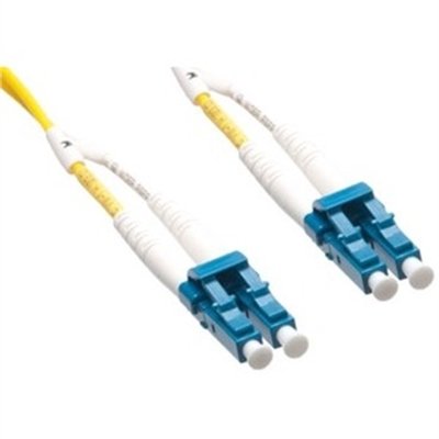 Axiom LC-LC Singlemode Duplex OS2 9/125 Fiber Optic Cable - 5m - Yellow - network cable - 5 m - yellow