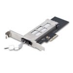 StarTech.com M.2 NVMe SSD to PCIe x4 Removable Mobile Rack for PCIe Expansion Slot, Hot-Swap Bay