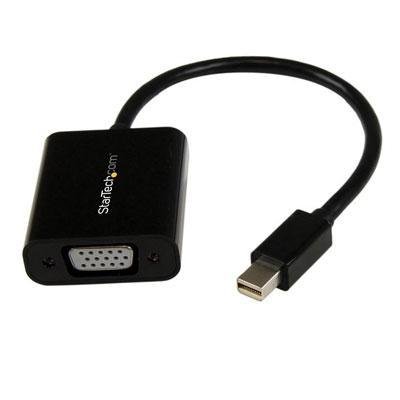 StarTech.com Mini DisplayPort to VGA Adapter Dongle - Active mDP 1.2 to VGA Converter - 1080p Video