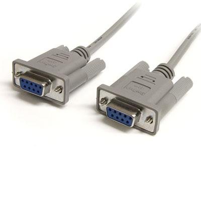 StarTech.com 6 ft Straight Through Serial Cable - DB9 F/F