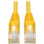 10ft Cat5e Cat5 Snagless Molded Patch Cable RJ45 M-M Yellow 10'