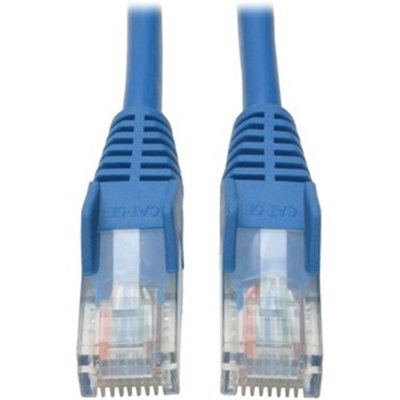 Tripp Lite 25ft Cat5e / Cat5 Snagless Molded Patch Cable RJ45 M/M Blue 25' - patch cable - 25 ft - blue