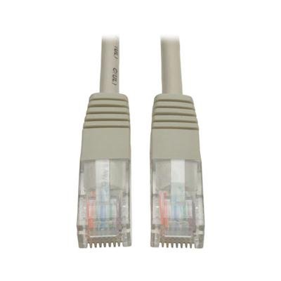 Tripp Lite 75ft Cat5e / Cat5 350MHz Molded Patch Cable RJ45 M/M Gray 75' - patch cable - 75 ft - gray