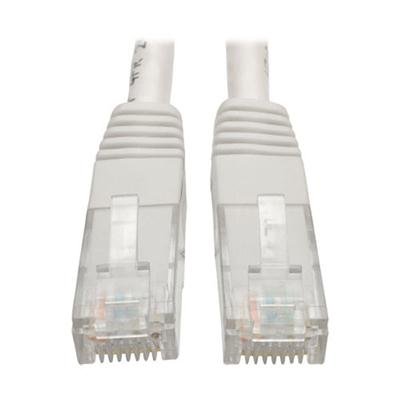 2ft Cat6 Gigabit Molded Patch Cable RJ45 M-M 550MHz 24 AWG White