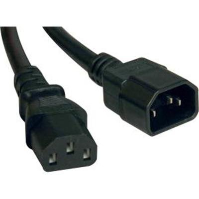 Tripp Lite 6ft Power Cord Extension Cable C14 to C13 Heavy Duty 15A 14AWG 6' - power cable - IEC 60320 C13 to IEC 60320 C14 - 6 ft