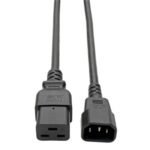 Tripp Lite 6ft Power Cord Cable C19 to C16 Heavy Duty 15A 14AWG 6' - power cable - IEC 60320 C19 to IEC 60320 C14 - 6 ft