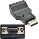 Tripp Lite DisplayPort to VGA Adapter Active Converter DP to VGA M/F DPort 1.2 - display adapter