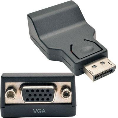 Tripp Lite DisplayPort to VGA Adapter Active Converter DP to VGA M/F DPort 1.2 - display adapter