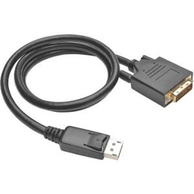 Tripp Lite 3ft DipsplayPort to DVI Adapter Active Converter Cable with Latches DPort 1.2 M/M 3' - display cable - 3 ft