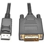 Tripp Lite 6ft DisplayPort to DVI / DP to DVI Adpater Active Converter DPort 1.2 M/M 6' - display cable - 6 ft