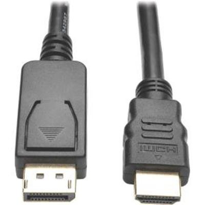 Tripp Lite 6ft DisplayPort to HDMI Adapter Active Converter DP w/ Latches to HDMI DPort 1.2 4K x 2K M/M 6' - adapter - DisplayPort / HDMI - 6 ft