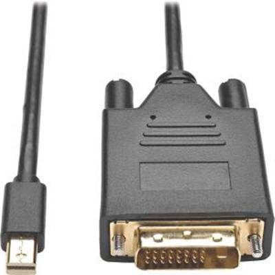 Tripp Lite 6ft Mini DisplayPort to DVI Adapter Active Converter mDP to DVI 1920 x 1080 DPort 1.2 M/M 6' - display cable - 6 ft