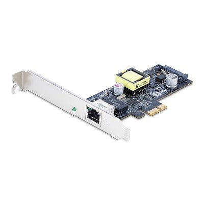 StarTech.com 1-Port 2.5Gbps PoE Network Card, Intel I225-V, PCIe 802.3af/at PoE+ Multi-Gigabit NIC