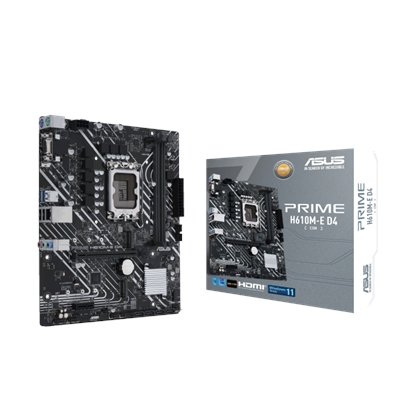 ASUS PRIME H610M-A D4-CSM - motherboard - micro ATX - LGA1700 Socket - H610