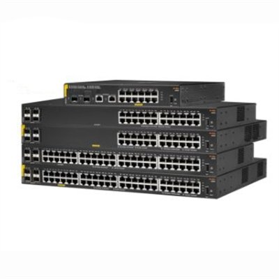 HPE Aruba 6000 24G Class4 PoE 4SFP 370W Switch - switch - 24 ports - managed - rack-mountable