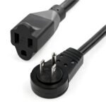 StarTech.com StarTech 6ft Rotating Flat Plug Power Extension Cord NEMA 5-15P to 5-15R