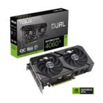 ASUS Dual GeForce RTX 4060 Ti EVO 8GB - OC Edition - graphics card - GeForce RTX 4060 Ti - 8 GB