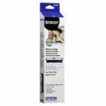Epson S015337 - black - printer fabric ribbon