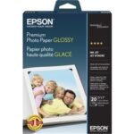 Epson - photo paper - glossy - 20 sheet(s) - 5 in x 7.05 in