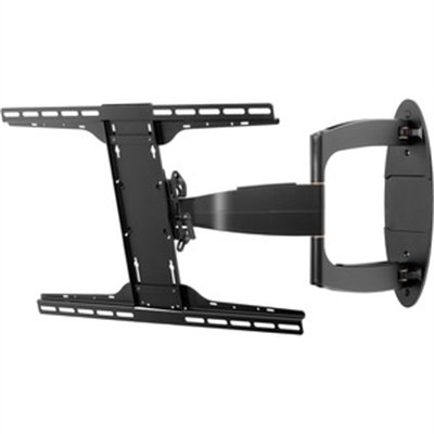 Peerless Universal Full-Motion Plus Wall Mount SA752PU - mounting kit - for flat panel - gloss black