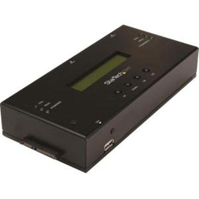 StarTech.com 1:1 Standalone Hard Drive Duplicator/Eraser, SAS/SATA HDD/SSD Disk Cloner/Copier/Wiper